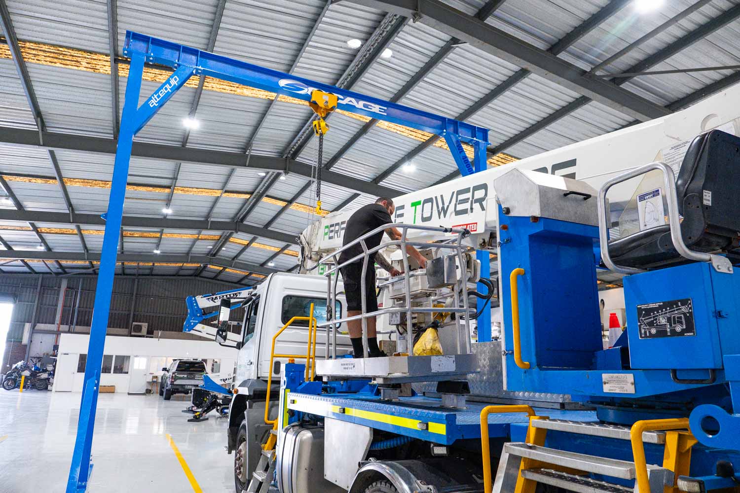 altequip elevated work platform servicing brisbane