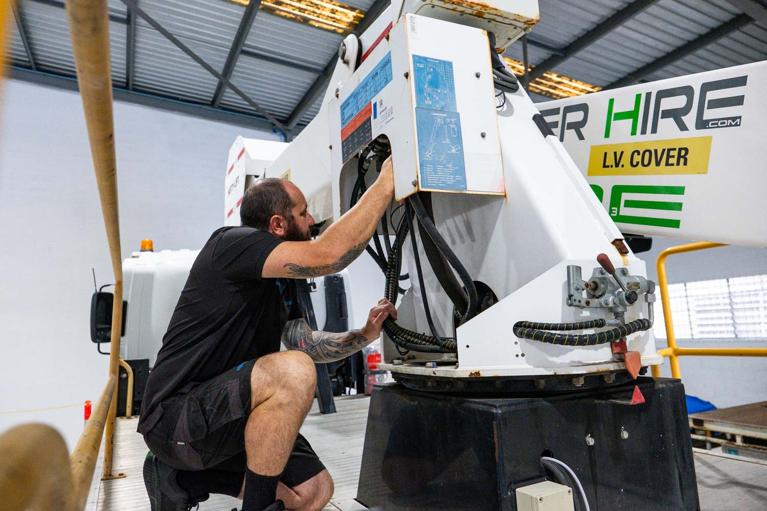 when to service your elevated work platform