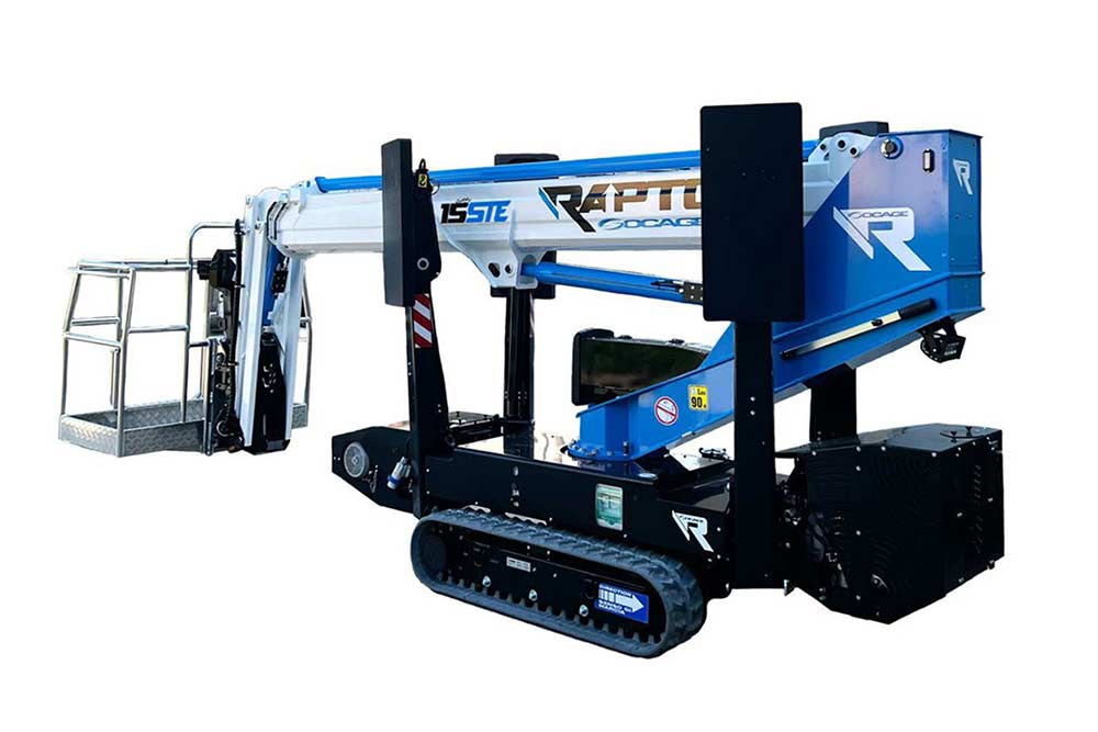 telescopic spider lifts - raptor 15ste