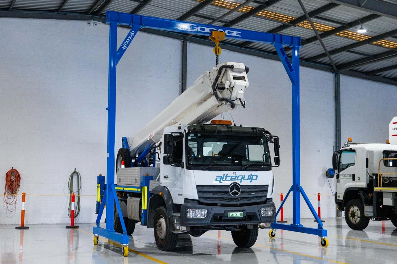 altequip truck mounted ewp